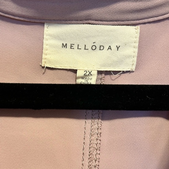 Plus size, two pieces, pants and short-sleeved shirt. - Picture 6 of 8